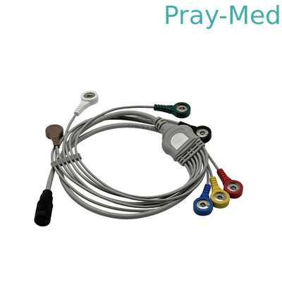 Valenta 8pin Holter ECG Recorder ECG Holter cabo MN-08