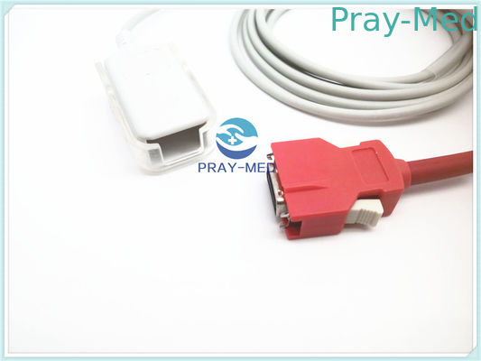 Conector de Pin 20 apto do radical 7 de  do cabo durável do adaptador Spo2/Rad 8