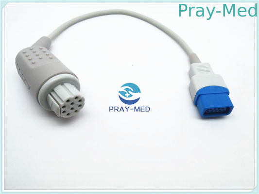 Cabo do adaptador de TruSignal TS-N3 spo2 do ohmeda do Datex/cabo de extensão com 10pin