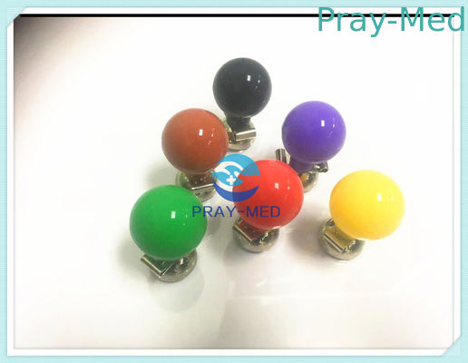 Sução reusável Multifunction da caixa dos adaptadores dos elétrodos de ECG com Bule/bulbo cinzento