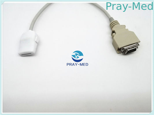 Cabo do adaptador do branco cinzento Spo2 para  padrão de ISO PC08/Pc12 de LNOP