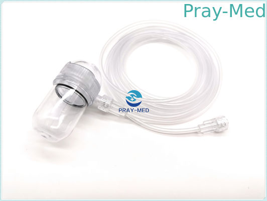 Linha de amostra compatível Sidestream material do PVC Mindray da armadilha de água do CO2