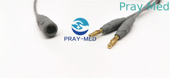 Comprimento bipolar do material 3.6m do cabo TPU do tronco de Ecg do fórceps para o fio de Electrosurgical