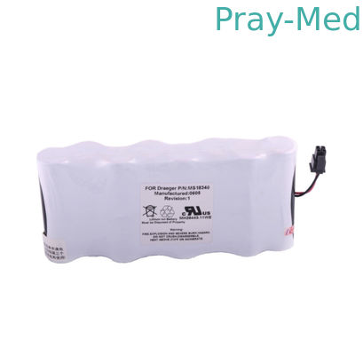 Substituição das baterias do equipamento médico do XL do delta da infinidade de Drager para Draeger MS18340 MS14234
