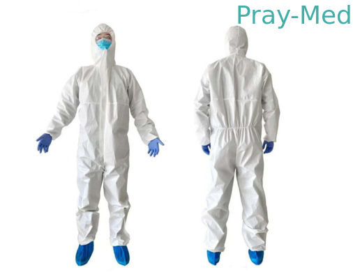 Produtos descartáveis médicos impermeáveis, roupa cirúrgica da combinação protetora médica