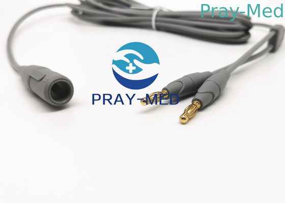 tipo cabo bipolar dos E.U. do EURO do comprimento de 3m de Electrosurgical para o fórceps