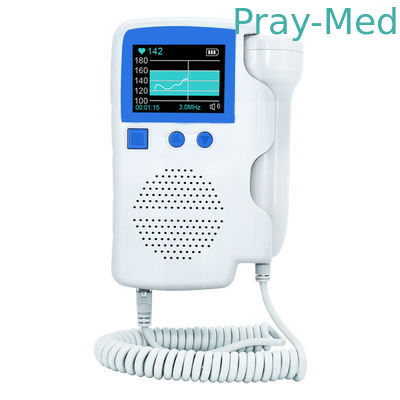Detector Fetal da pulsação do coração do ABS DC3.7V 3MHz Doppler para a clínica
