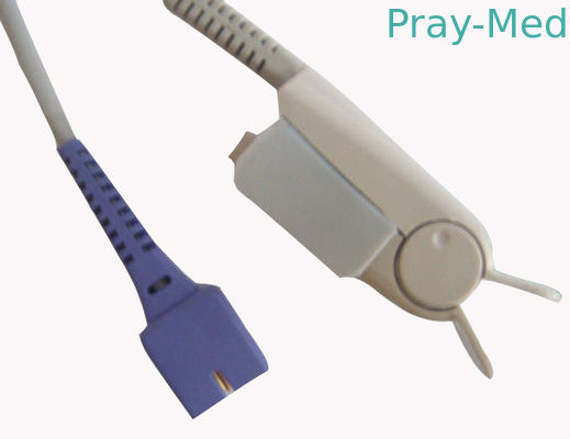 Sensor de OXI 9 Pin Adult Finger Clip Reusable Spo2 com 0.9m N595 N600
