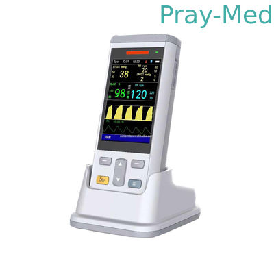 Monitor veterinário portátil de 254BPM Capnograph Etco2