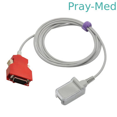 20 cabo do adaptador do tronco de cabo da extensão de Pin Spo 2 para o monitor paciente de