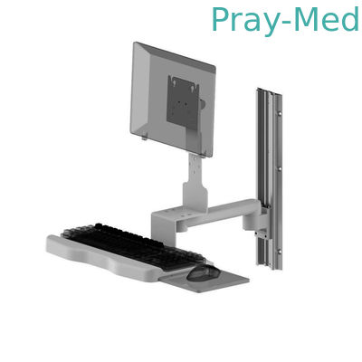 Braço ajustável da anestesia da altura do suporte do monitor paciente do ISO 13485