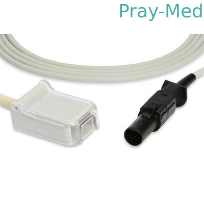 O adaptador de Grey White 2.4M Spo 2 cabografa 7 o revestimento 700-0002-00 do Pin TPU