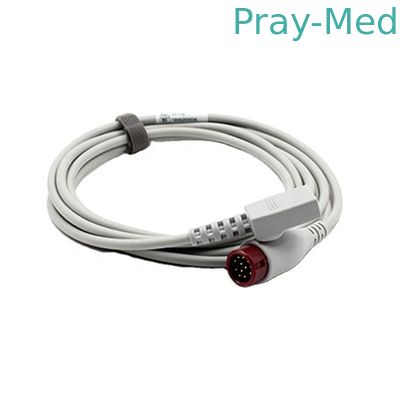 Cabo invasor 650-206 da pressão sanguínea do pino de HP 12 com ruído 2,0 de Utá