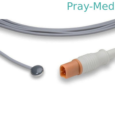 A ponta de prova reusável D da temperatura de Mindray deu forma ao conector 040-000057-00