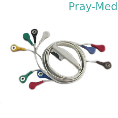 MORTARA Ecg Holter Cable 10-Lead para X12 de H12 H12+ 9293-017-51