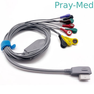 10 cabo da ligação da ligação 13pin ECG compatível com CT 083S CT 086S