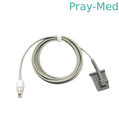 Sensor Spo2 3m Slilcone adulto 7pin reusável de Mbelec macio com CE/ISO
