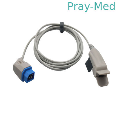 14 revestimento adulto do sensor TPU do grampo NHNK3014 do Pin 3m Nihon Kohden Spo2