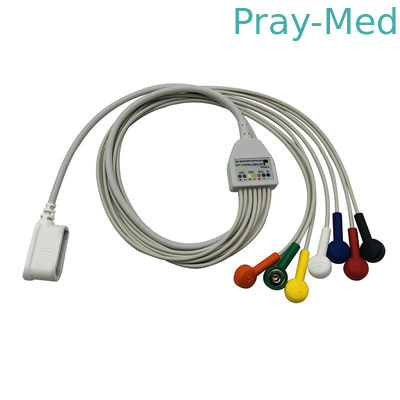 Conector instantâneo de Holter Cable 1.1m da ligação do profeta 7 do registrador dos cuidados médicos do Ge