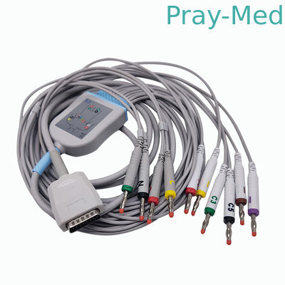O ECG do eclipse de Mortara Burdick cabografa 007704 o comprimento compatível de 012-0844-00 012-0844-01 3.6m