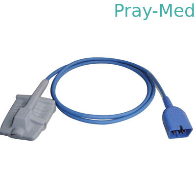 Sensor curto spo2 adulto/Neonate para o conector 9-Pin D-secundário de Nihon Kohden TL-101T 0.9m