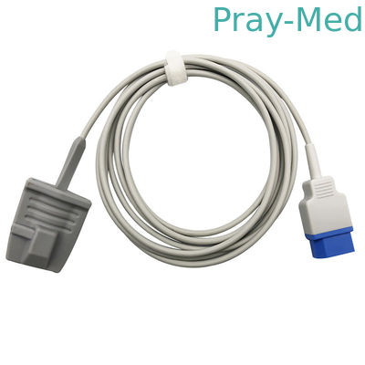 Sensor adulto do grampo Spo2 do dedo para o conector do norte 3m de Meditec 8pin