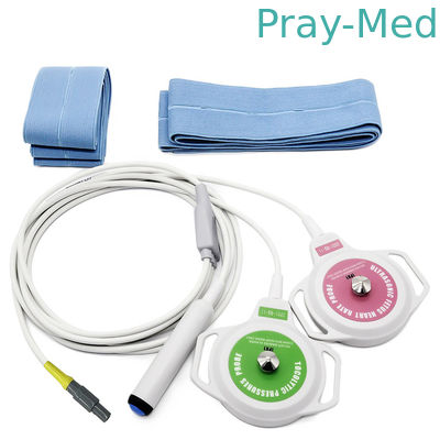 3 em 1 conector do cabo 6pins de Biocare IC60 Toco Ultrasound Transducer 3m